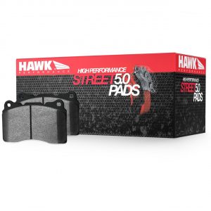 Hawk HB502B.606 2007 2014 Audi Q7 Premium HPS 5.0 Rear Brake Pads