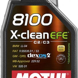 Motul 8100 X CLEAN EFE Synthetic 5W 30 Motor Oil 1L