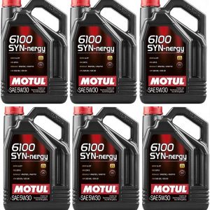 Motul Oil Full Synthetic 5W 30 6100 SynNergy 5L