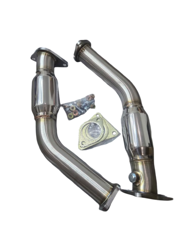 Untd. Performance Lower Resonated Downpipe - Infiniti Q50 Q60 VR30 3.0T