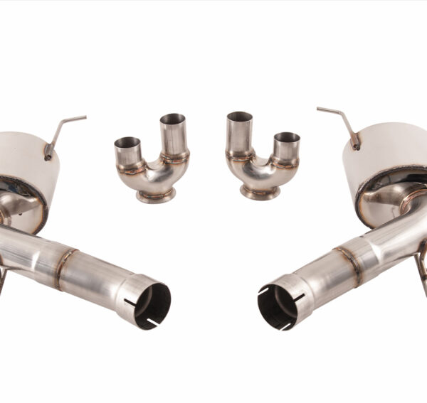 AWE Tuning BMW F10 M5 Touring Edition Axle-Back Exhaust Chrome Silver Tips