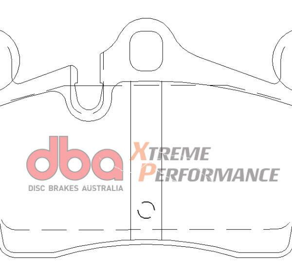 DBA 03-10 Porsche Cayenne XP650 Rear Brake Pads