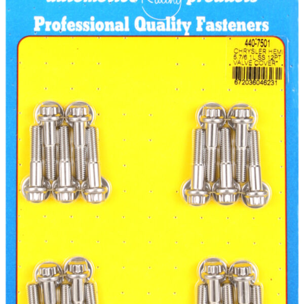 ARP Chrysler Hemi 5.7/6.1L SS 12pt Valve Cover Bolt Kit