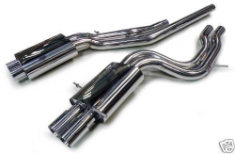 Untd. Performance 2-Pipe Muffler Cat-Back - K04/RS6 For Aud S4 B5 A6/Allroad C5 2.7T Bi Turbo