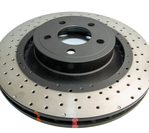 DBA 15-20 Ford Mustang GT (w/352mm Frt Rotor w/o Perf Pkg) Front 4000 Series Cross Drilled Rotor