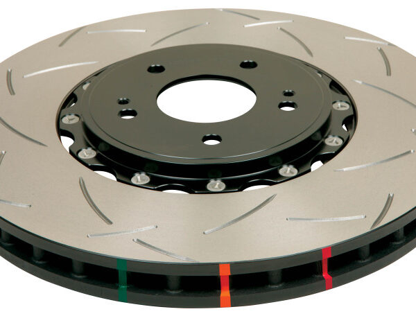 DBA Nissan Skyline (Various) Front Slotted 5000 Series 2 Piece Rotor Assembled w/ Black Hat