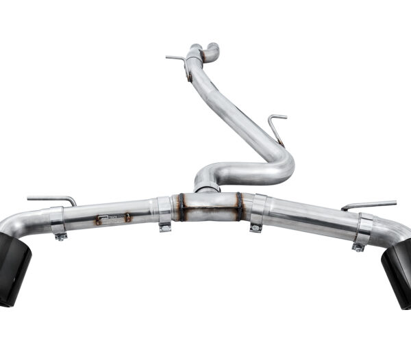 AWE Tuning 18-19 Audi TT RS 8S/RK3 2.5L Turbo Track Edition Exhaust - Diamond Black RS-Style Tips