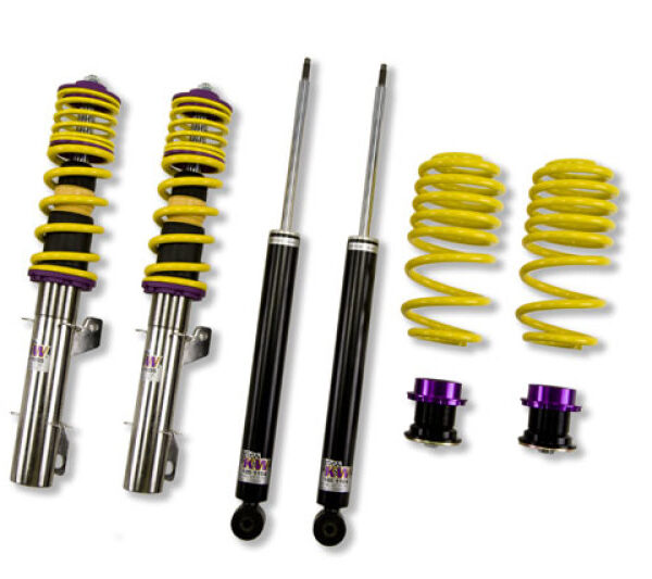 KW Coilover Kit V2 VW Golf IV (1J); all models excl. 4motion; all engines excl. R32