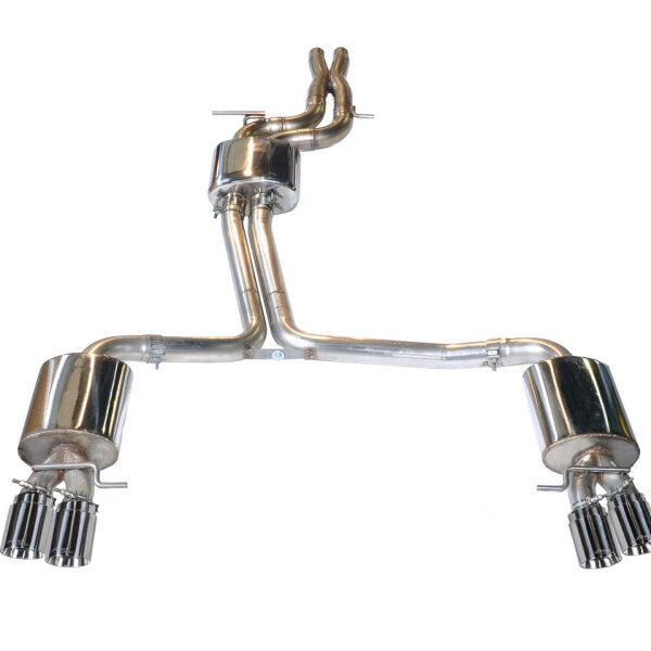 AWE Tuning Audi B8.5 S5 3.0T Touring Edition Exhaust System - Polished Silver Tips (102mm)