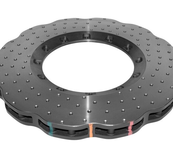 DBA 12-13 Volkswagen Golf R Front 5000 Series Drilled Replacement Ring