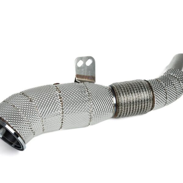 Untd. Performance Catless W/ Heat Shield 4.5" Downpipe - BMW B58 F20/F30/F31/F32/F33/F34/F36/G30/G11/G12