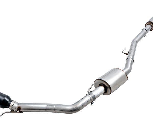 AWE Tuning 20-21 Jeep Gladiator JT 3.6L Tread Edition Cat-Back Single Side Exhaust - Diamond Blk Ti