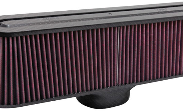 K&N Air Filter with Carbon Fiber Top and Base