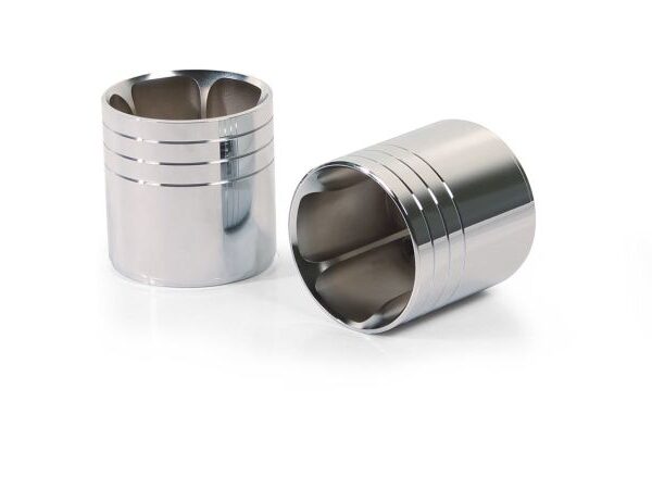 Remus 2021+ BMW R 18 (Euro 5) Straight End V2 End Cap - Silver (Pair)