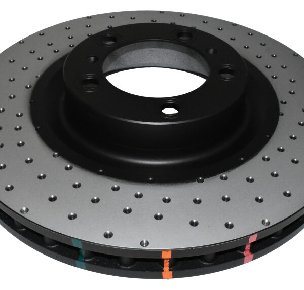 DBA 10-13 Porsche Panamera (Iron Rotor Excl GTS/Turbo/Turbo S) Front 4000 Series Cross Drilled Rotor