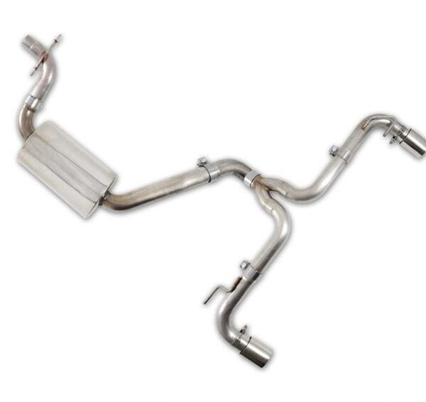 AWE Tuning Mk6 GTI Performance Catback - Chrome Silver Round Tips