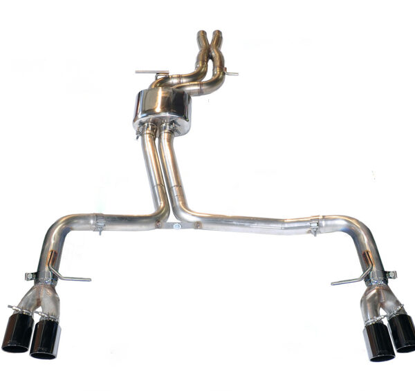 AWE Tuning Audi B8 / B8.5 S4 3.0T Track Edition Exhaust - Diamond Black Tips (90mm)