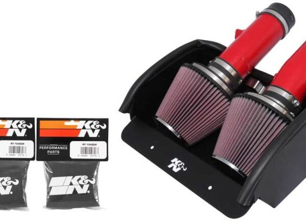 K&N 08 Dodge Viper 8.4L-V10 Red Typhoon Short Ram Intake