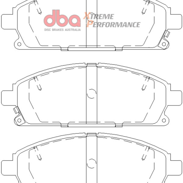 DBA 96-04 Nissan Pathfinder XP650 Front Brake Pads