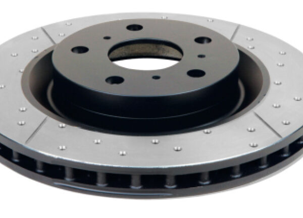 DBA 15-15 Mercedes-Benz C300 (w/Sport Package) Front Street Series OE Drilled & Slotted Rotor