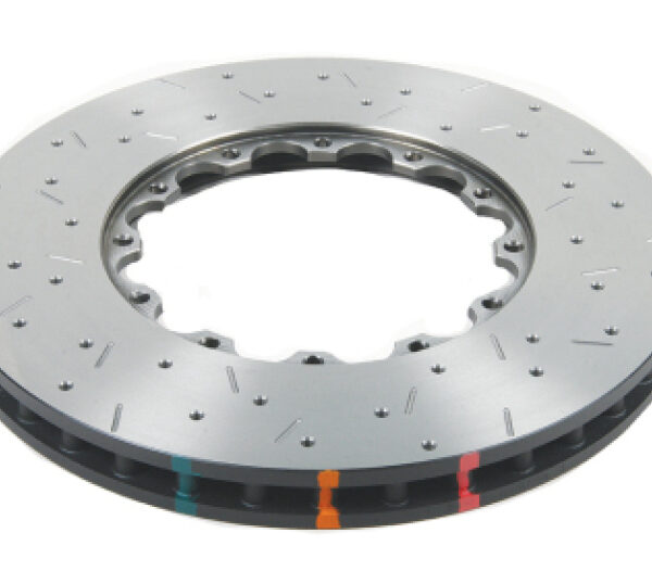 DBA 05-09 Audi A4 Sedan Front 5000 Series Drilled & Slotted Ring w/NAS Nuts