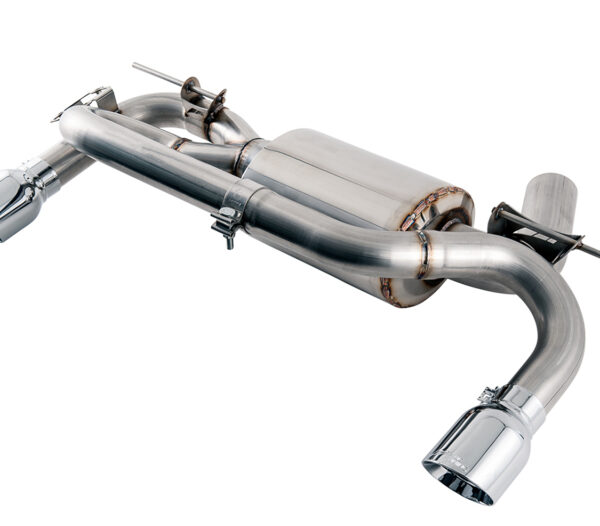 AWE Tuning BMW F3X 335i/435i Touring Edition Axle-Back Exhaust - Chrome Silver Tips (90mm)
