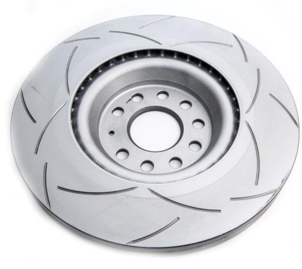 DBA 15-19 Volkswagen Golf R Front T2 Slotted Street Series Rotor