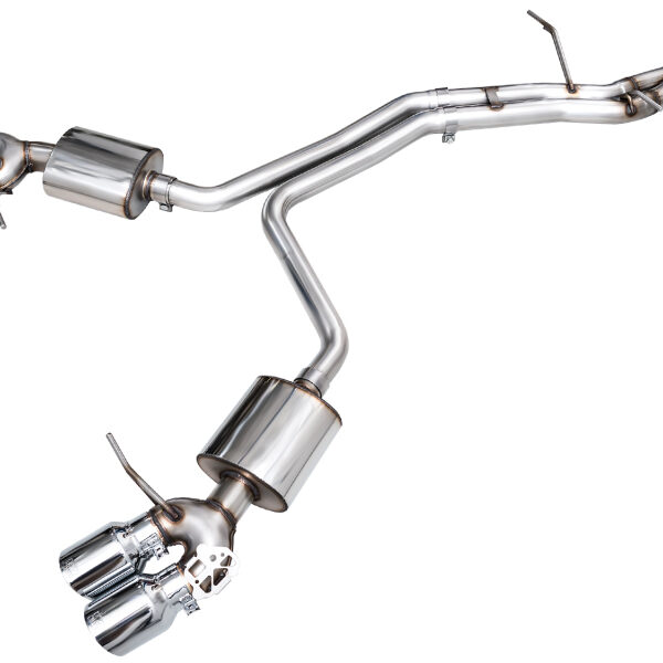 AWE Tuning 2022+ Porsche Macan 2.9TT Touring Edition Catback Exhaust w/ Chrome Silver Tips