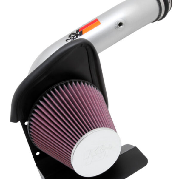 K&N 10-11 Ford Taurus 3.5L V6 Silver Typhoon Cold Air Intake