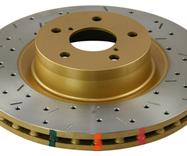 DBA 03-06 BMW Z4 2.5L Front Drilled & Slotted 4000 Series Rotor