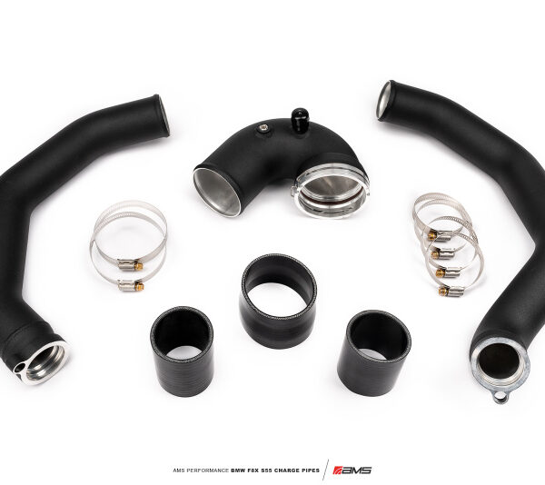 AMS Performance 15-18 BMW M3 / 15-20 BMW M4 w/ S55 3.0L Turbo Engine Charge Pipes