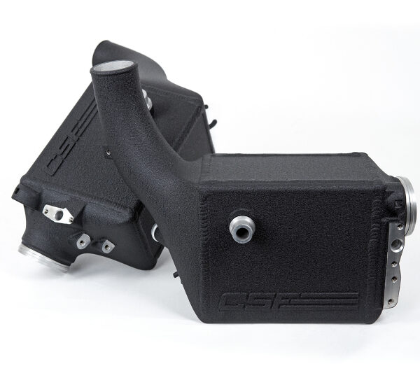 CSF 16-21 BMW M5 (F90) / 17-21 BMW M8 (F91/F92/F93) Twin Charge-Air-Cooler Set - Crinkle Black