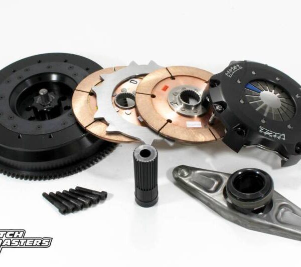Clutch Masters 07-10 BMW 335 3.0L N54 Twin-Disc (Race) Clutch Kit w/ Aluminum Flywheel