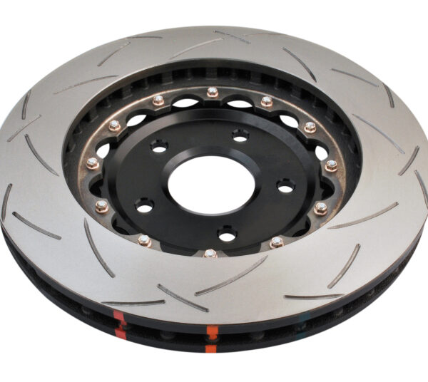 DBA 05-12 Corvette C6 w/Z51 pkg Front Slotted 5000 Series 2 Piece Rotor Assembled w/ Black Hat