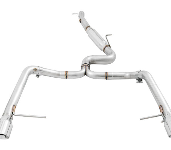 AWE Tuning VW MK7 Golf Alltrack/Sportwagen 4Motion Track Edition Exhaust - Polished Silver Tips