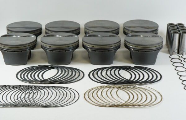 Mahle MS Piston Set Chevrolet LS1/2/6 5.3L 329ci 3.800in Bore 3.622in Stk 9.6:1 CR -2.1cc Set of 8