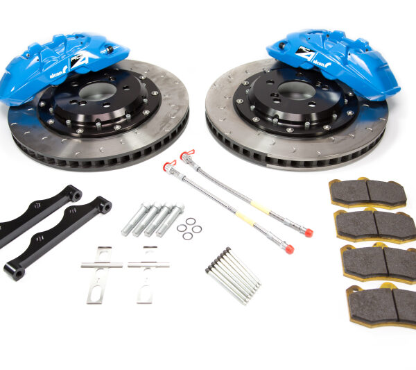Alcon 2009+ Nissan GT-R R35 380x33mm Rotor Sky Blue 4 Piston Caliper RC4 Rear Axle Kit