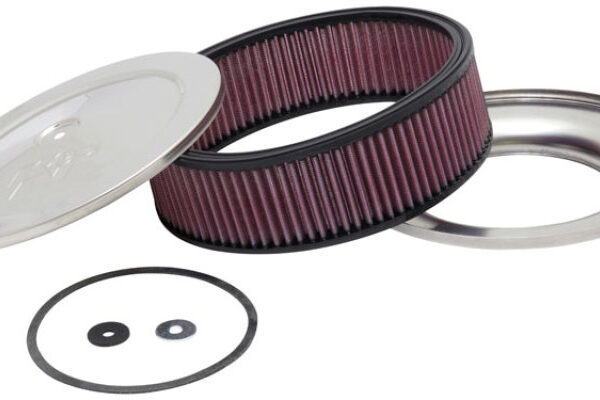 K&N Custom Round Filter 5-1/8in FLG / 9in OD x 4-1/8in HW/VENT