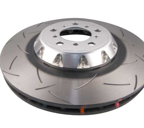 DBA 15-18 BMW M3/M4 Front 5000 Series Slotted Rotor w/Silver Hat