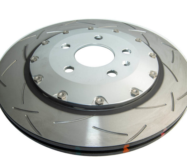 DBA 2016 Audi RS5 (w/Wavy Iron Rotors) Convertible Rear 5000 Series Slotted Rotor w/Silver Hat