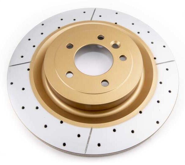 DBA 14-18 Land Rover Range Rover Sport (w/Brembo/365mm Rotor) Rear Drill & Slot Street Series Rotor