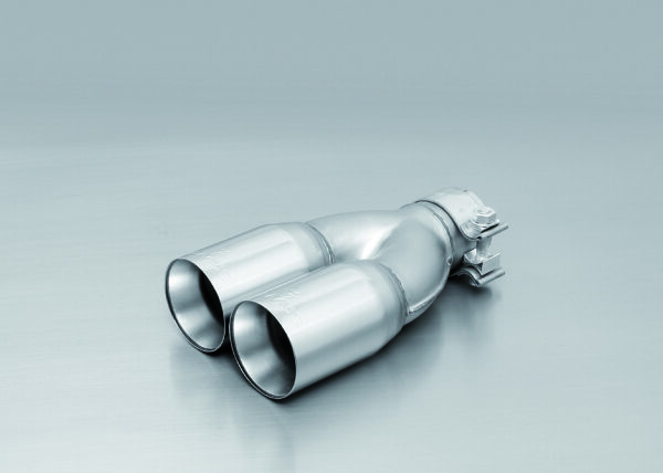 Remus 2005 Seat Toledo 1.6L 76mm Straight Cut Chromed Tail Pipe (Single)