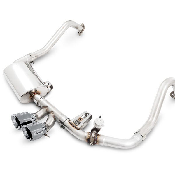 AWE Tuning Porsche 718 Boxster / Cayman SwitchPath Exhaust (PSE Only) - Chrome Silver Tips
