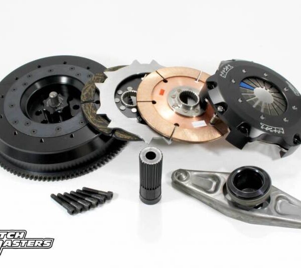 Clutch Masters 07-10 BMW 335 3.0L N54 Twin-Disc (Race/Street) Clutch Kit w/ Aluminum Flywheel