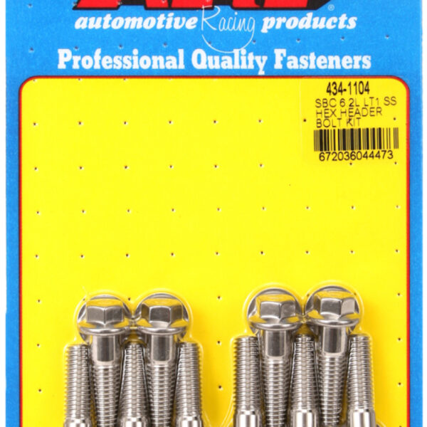 ARP SBC LT1 6.2L SS Hex Header Bolt Kit
