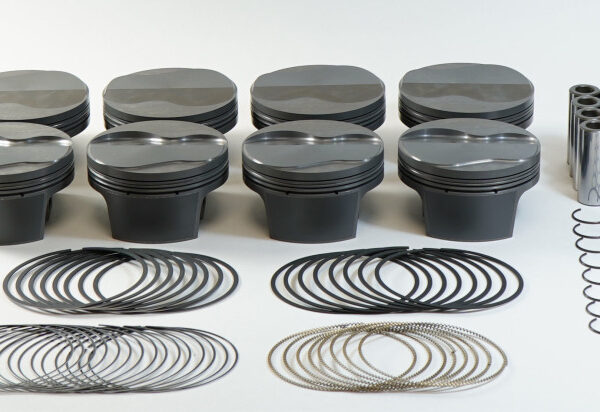 Mahle MS Piston Set GM L92/LS3 376ci 4.065in Bore 3.622stk 6.125in Rod 0.927 Pin 2cc 10.7CR Set of 8