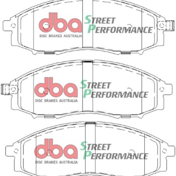 DBA 00-04 Nissan Xterra SP500 Front Brake Pads