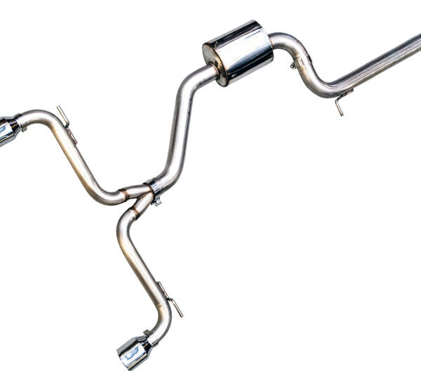 AWE Tuning VW MK7 GTI Track Edition Exhaust - Chrome Silver Tips