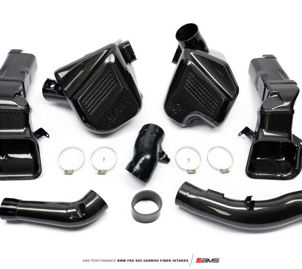 AMS Performance 15-18 BMW M3 / 15-20 BMW M4 w/ S55 3.0L Turbo Engine Carbon Fiber Intake
