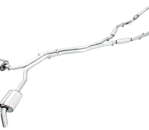 AWE Tuning Audi B9 SQ5 Resonated Touring Edition Cat-Back Exhaust - No Tips (Turn Downs)